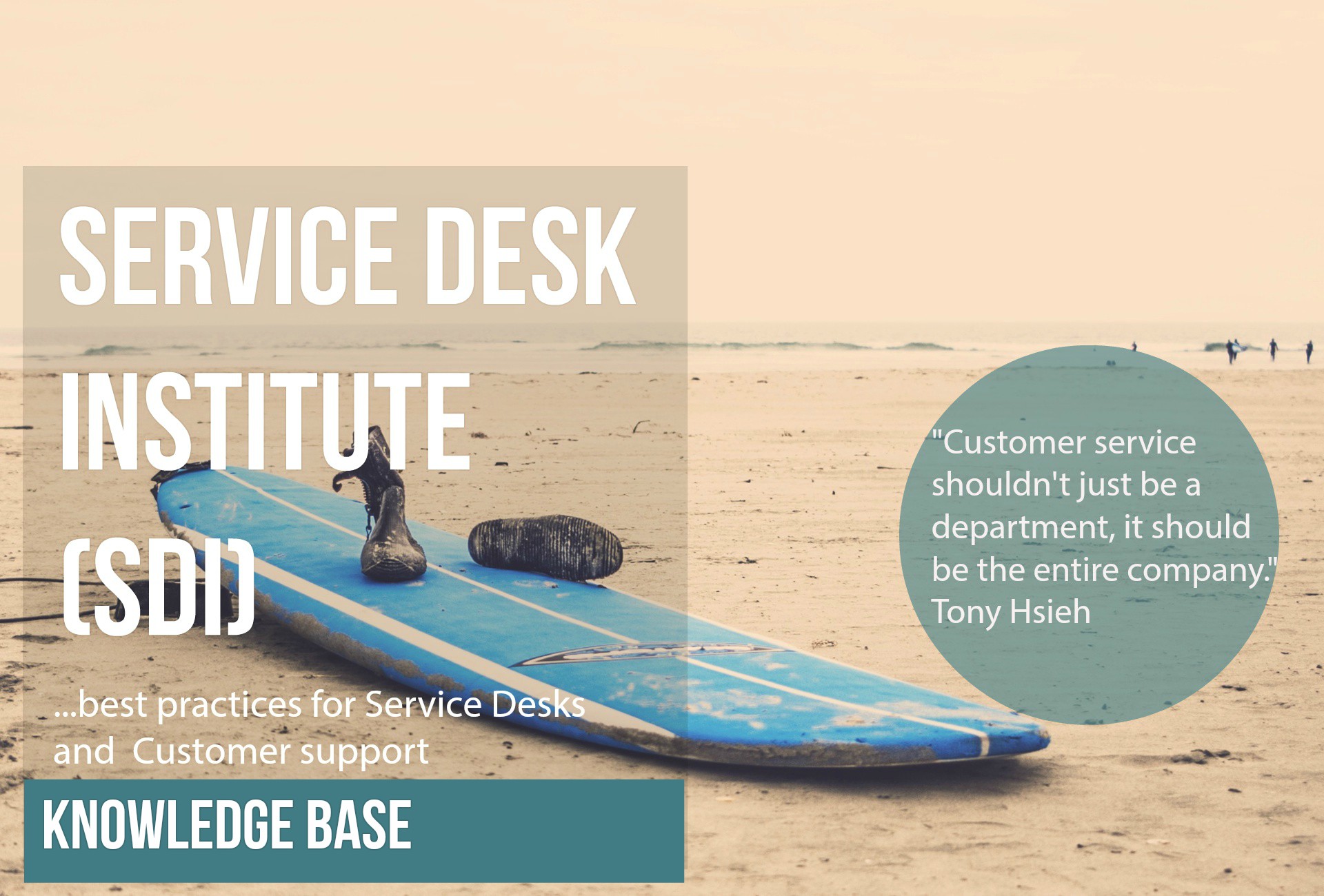 ITS Partner - Baza znanja - Service Desk Institute standardi