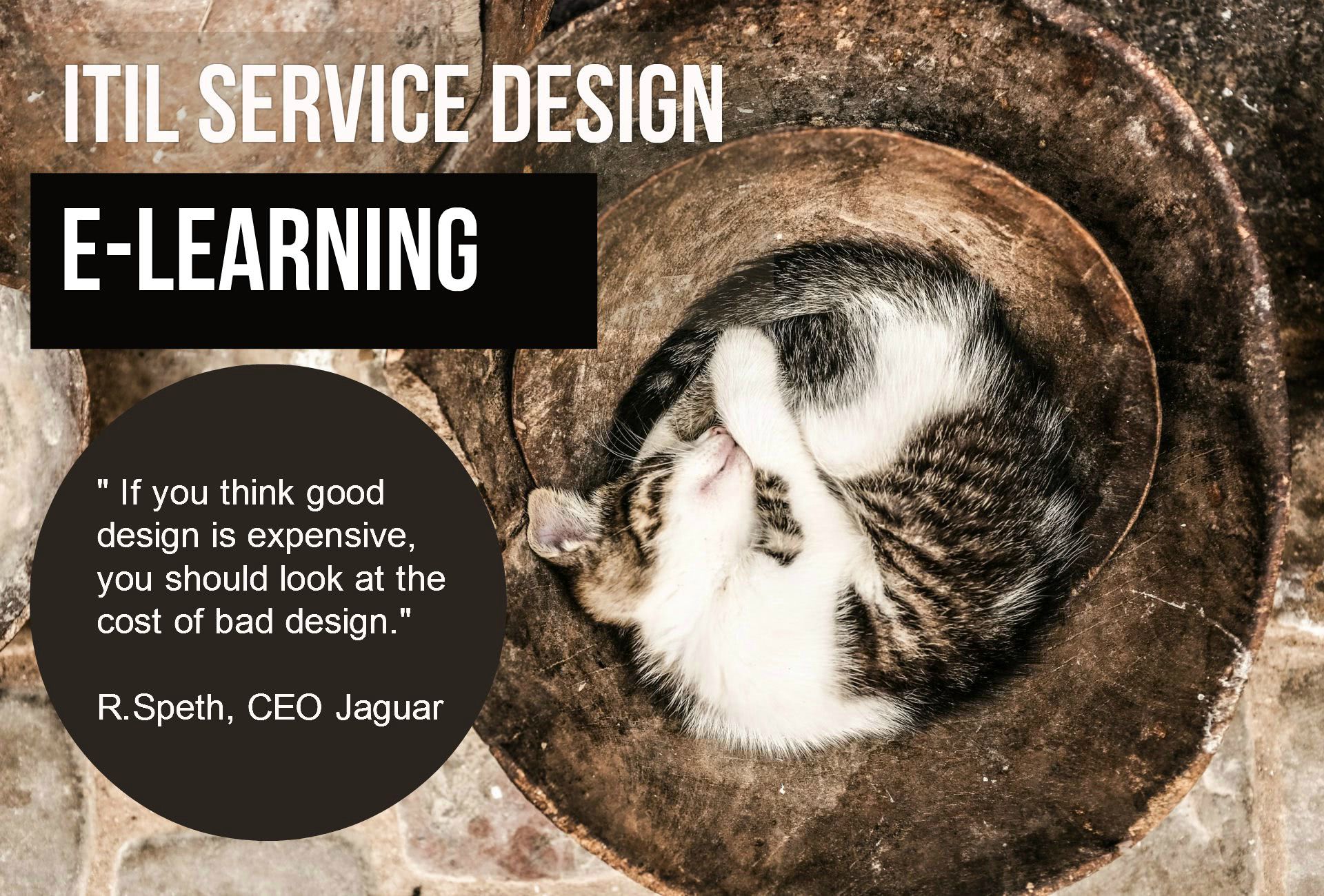 ITS Partner - ITIL Service design e-learning and certification